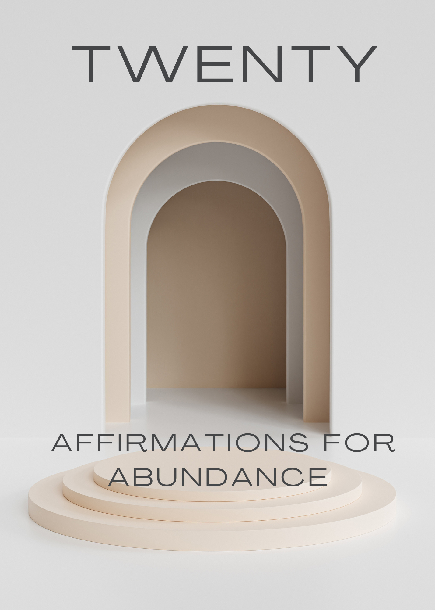 Boho Affirmation Cards - Abundance