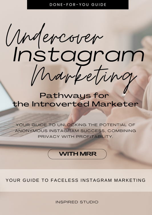 Undercover Instagram Marketing